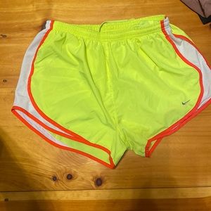 Nike neon shorts